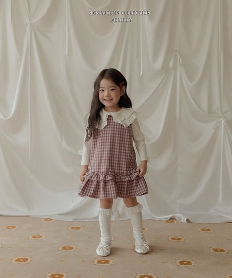 15[予約]melikey double collar t