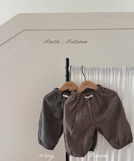 29[予約]Aosta mocha balloon pants