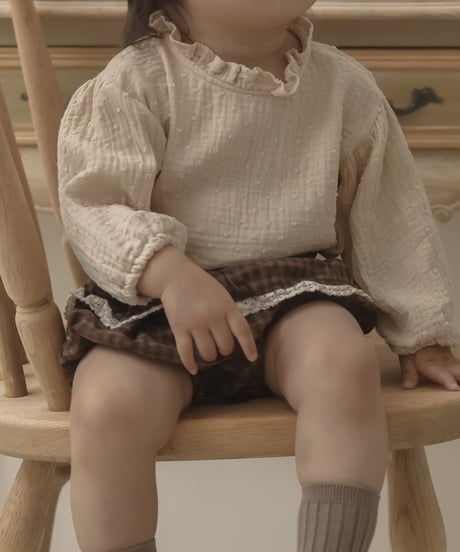 35[予約]mimi market neck frill blanc