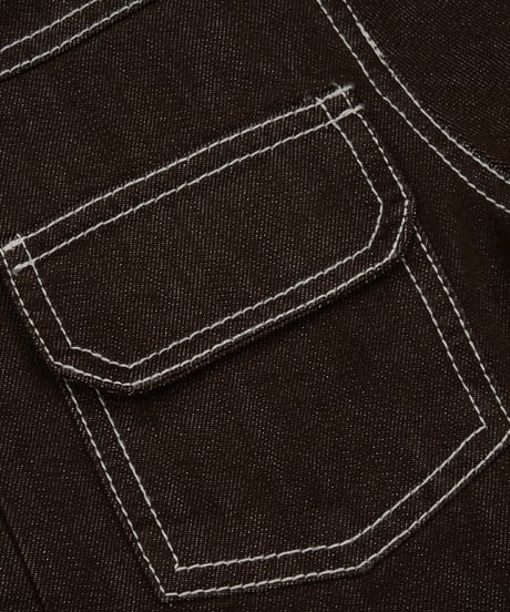 2[予約]FORKCHIPS union denim jacket