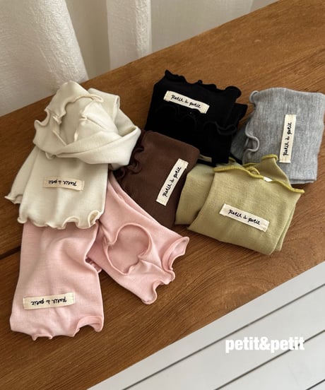 52[予約]petit&petit coloring leg warmer