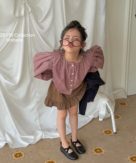 31[予約]ninibello corduroy skirt