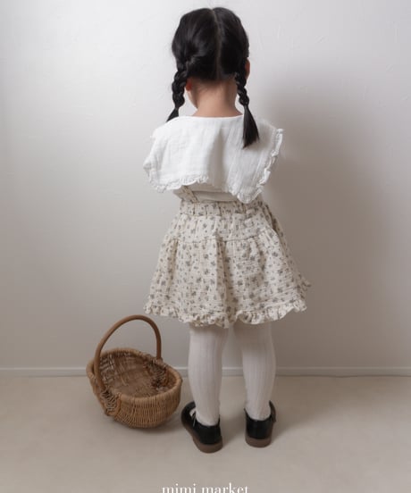 11[予約]mimi market lily tiered skirt