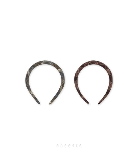 37[予約]ROSETTE duel hairband