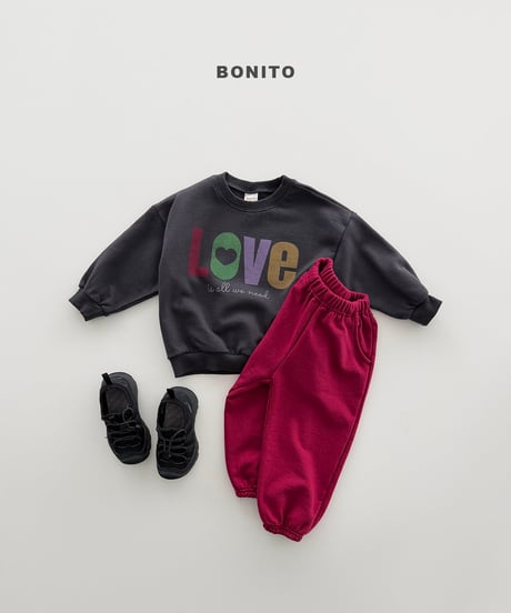 4[予約]bonito soft jogger pants