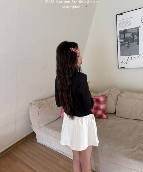 47[予約]matilda&lee daily cotton skirt