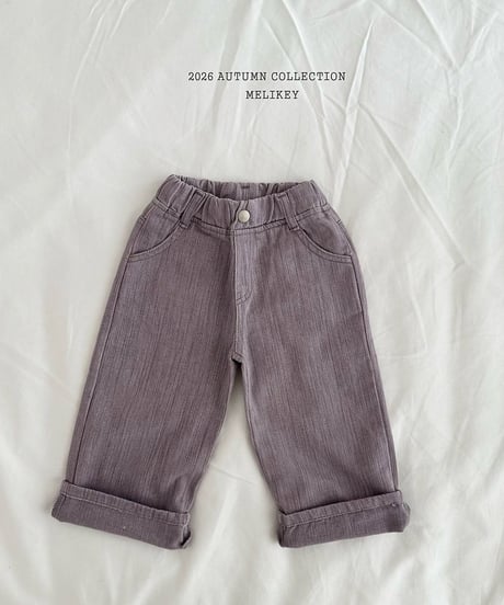 46[予約]melikey leme pig pants