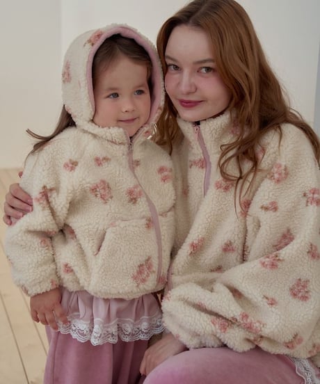 28[予約]momoann monet tumble zip-up