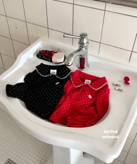 21[予約]second moment dot lace scarf tee