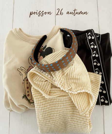 40[予約]poisson dot hairband