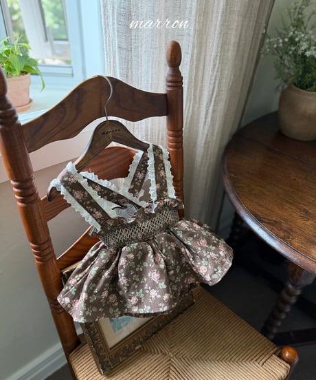 46[予約]marron lauren bloomer(6-18m)