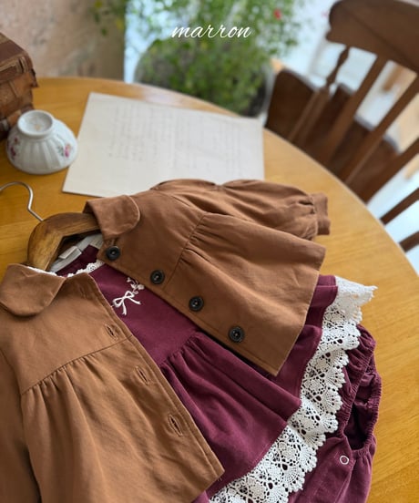2[予約]marron bonbon jacket(XS-L)