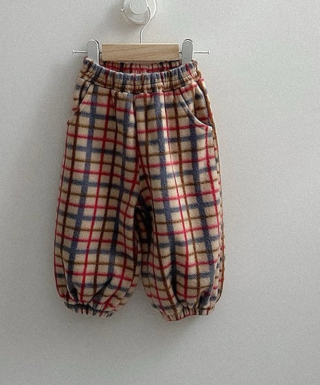 44[予約]minirobe fleece jogger pants
