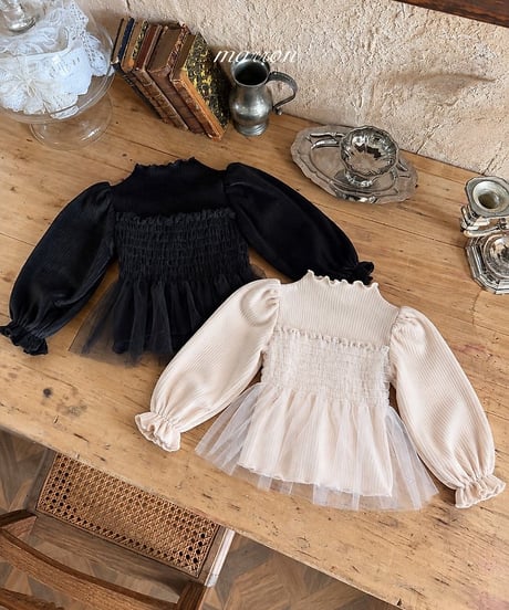 27[予約]marron lily polar tee(XS-L)