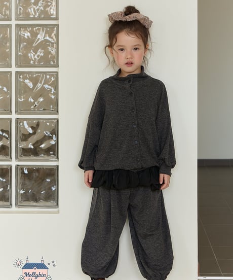 7[予約]Mollybin willow wide pants
