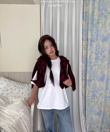 15[予約]matilda&lee autumn short sleeve tee