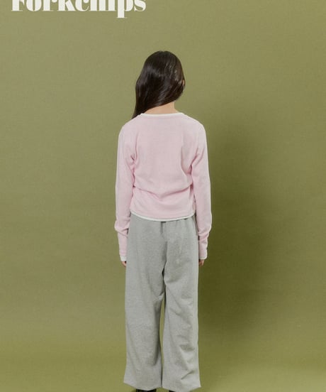 15[予約]FORKCHIPS peach snap t-shirt
