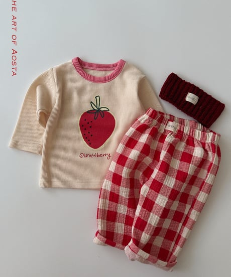 16[予約]Aosta strawberry t