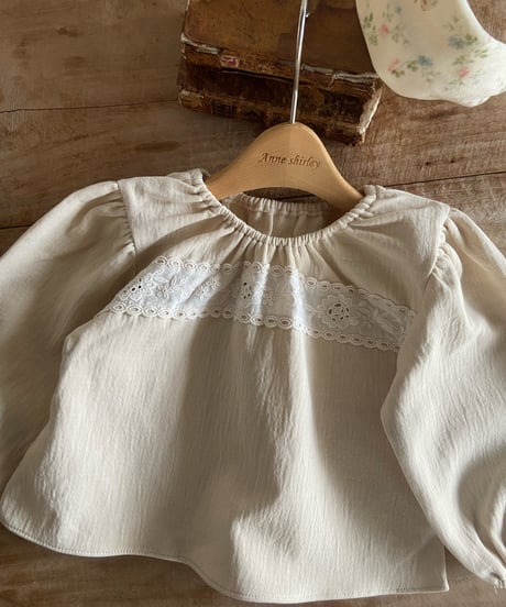 49[予約]anneshirley elodie blouse