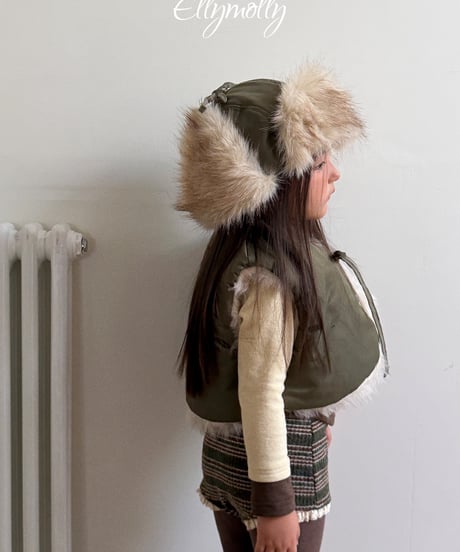 8[予約]ELLYMOLLY public reversible vest
