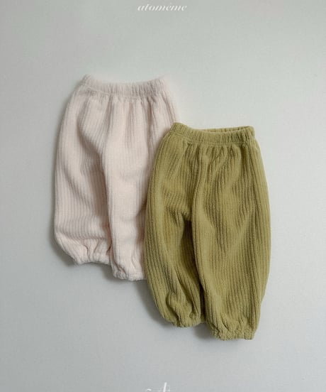 28[予約]atomeme buttering fleece pants