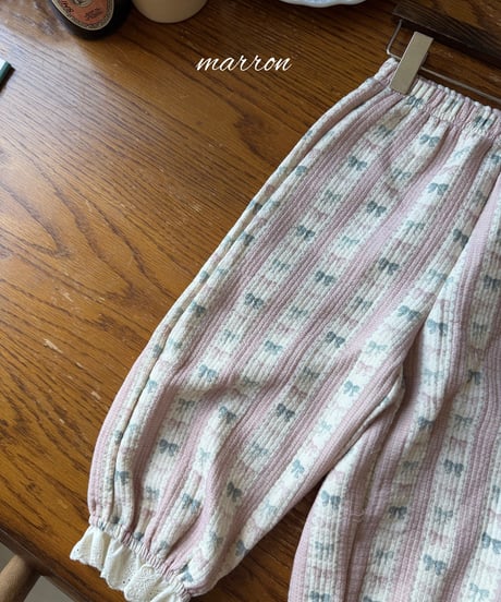 34[予約]marron peter pants(XS-L)