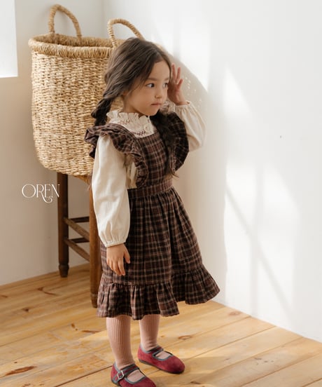 1[予約]OREN sollyeon suspender dress