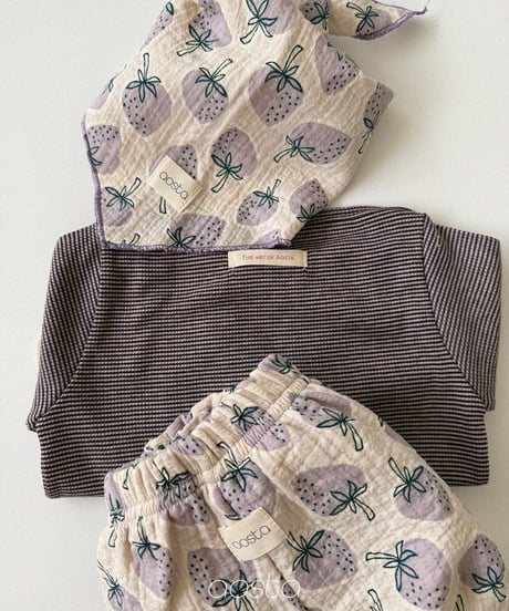 15[予約]Aosta strawberry scarf