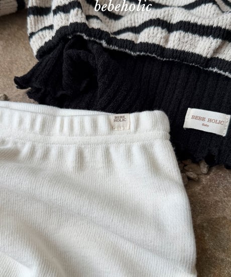 33[予約]bebeholic pony footed leggings