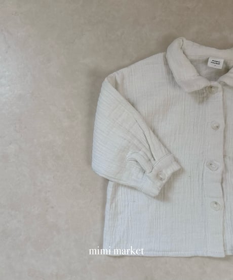 43[予約]mimi market stainless steel shirt