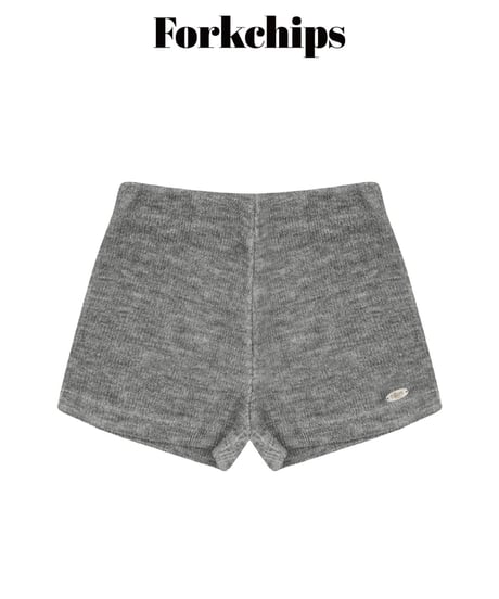 24[予約]FORKCHIPS woolly knit short pants