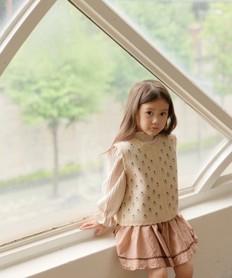 24[予約]mon Atelier tulip vest