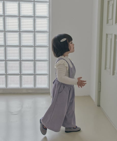 15[予約]送料無料 the beige ribbed frill tee