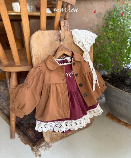 2[予約]marron bonbon jacket(XS-L)