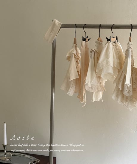 23[予約]Aosta lace cancan blouse