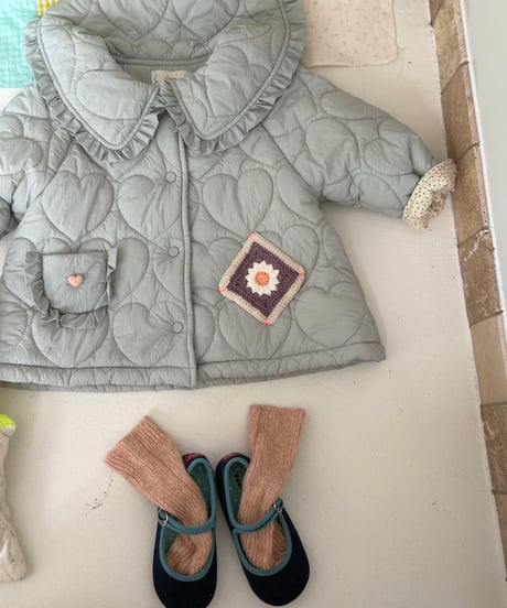 72[予約]aiai mint patch quilted padding