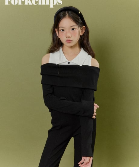 11[予約]FORKCHIPS maple shoulder t-shirt