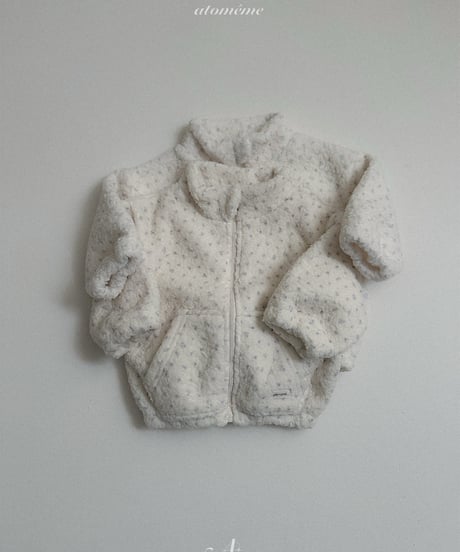 15[予約]atomeme teddy zip-up