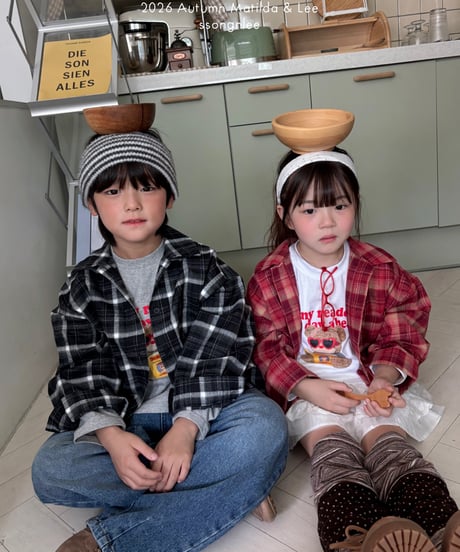 44[予約]matilda&lee buy check shirt