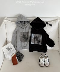 42[予約]matilda&lee jumping dog hoodie