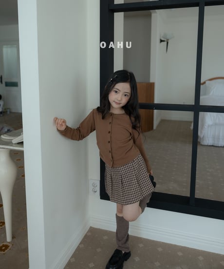 18[予約]oahu small check skirt
