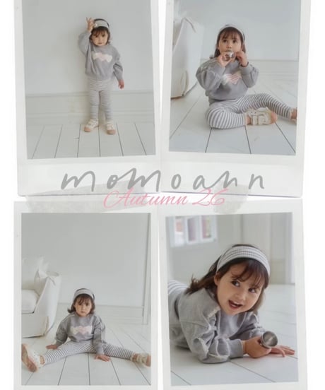 1[予約]momoann willy rib leggings