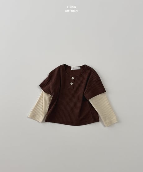 13[予約]LINDO candy layered tee