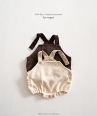 27[予約]anggo shake overall romper