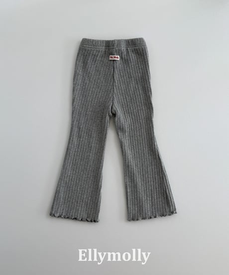 40[予約]ELLYMOLLY wicker bootcut