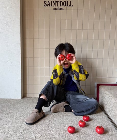 39[予約]saintdoll argyle cardigan