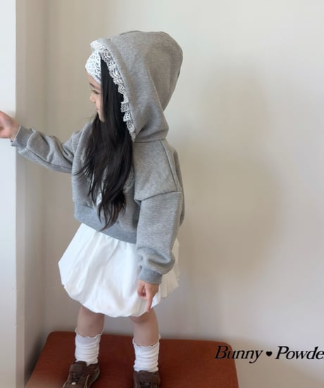 35[予約]bunny powder lisenne hood mtm