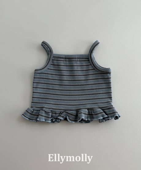 35[予約]ELLYMOLLY shadow frill camisole