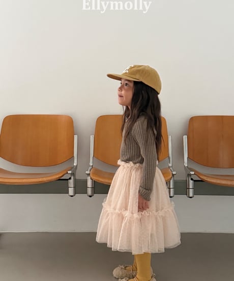 59[予約]ELLYMOLLY solar shasha skirt