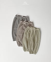 19[予約]onu waffle jogger pants